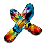 Colorful Tie Dye Print Muay Thai Shin Guard