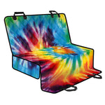 Colorful Tie Dye Print Pet Car Back Seat Cover