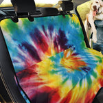 Colorful Tie Dye Print Pet Car Back Seat Cover