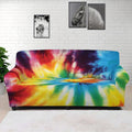 Colorful Tie Dye Print Sofa Cover