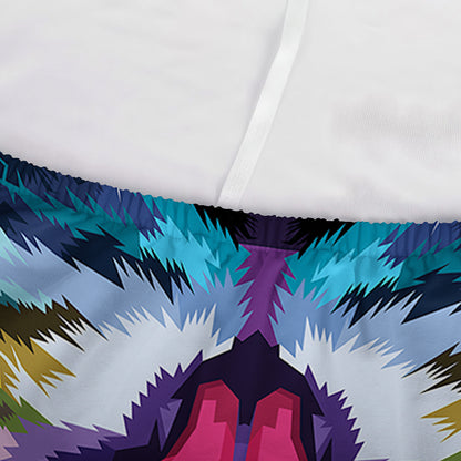 Colorful Tiger Portrait Print Sofa Cover