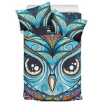 Colorful Tribal Owl Print Duvet Cover Bedding Set