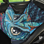 Colorful Tribal Owl Print Pet Car Back Seat Cover