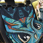 Colorful Tribal Owl Print Pet Car Back Seat Cover