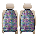 Colorful Tropical Flamingo Print Car Seat Organizers