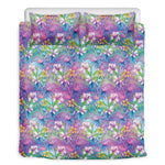 Colorful Tropical Flamingo Print Duvet Cover Bedding Set