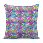 Colorful Tropical Flamingo Print Pillow Cover