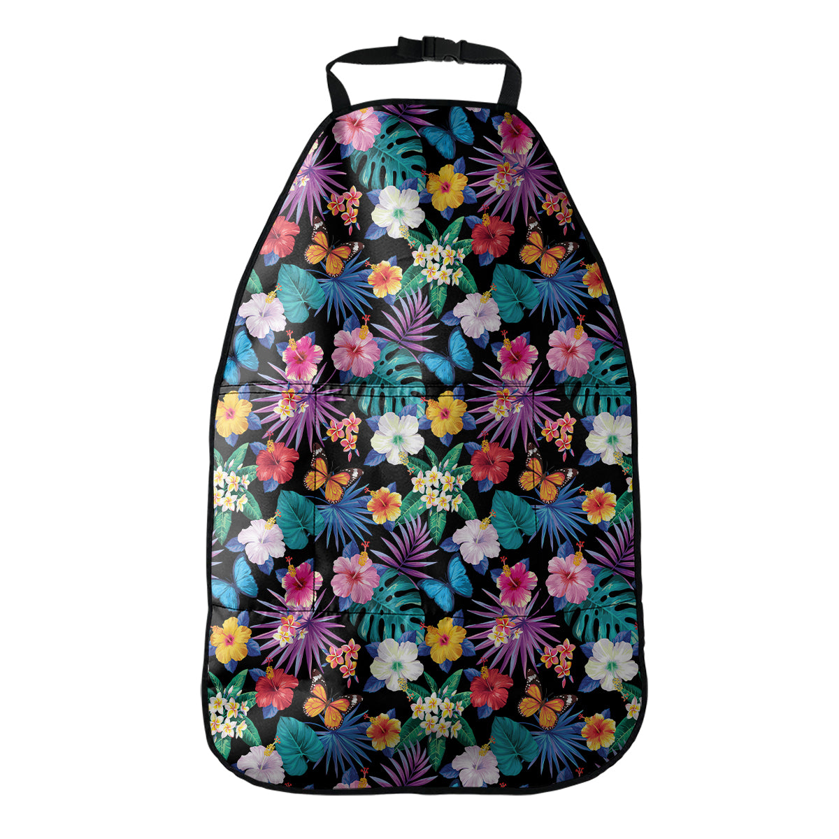 Colorful Tropical Jungle Hawaiian Print Car Seat Organizers