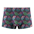 Colorful Tropical Leaves Pattern Print Men's Boxer Briefs
