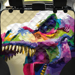 Colorful Tyrannosaurus Rex Print Pet Car Back Seat Cover