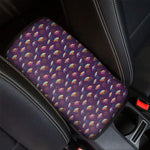 Colorful UFO Pattern Print Car Center Console Cover