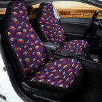 Colorful UFO Pattern Print Universal Fit Car Seat Covers