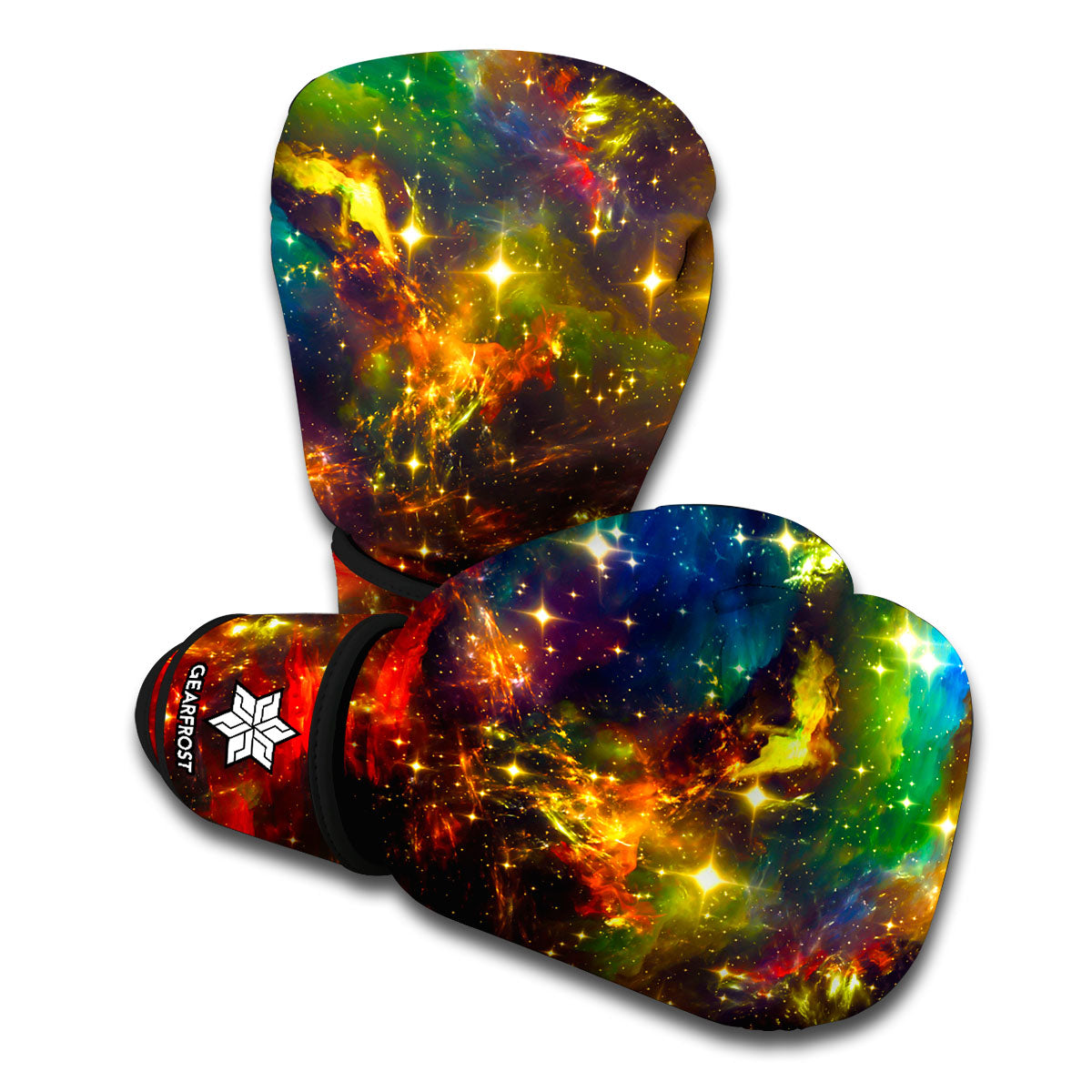 Colorful Universe Galaxy Space Print Boxing Gloves