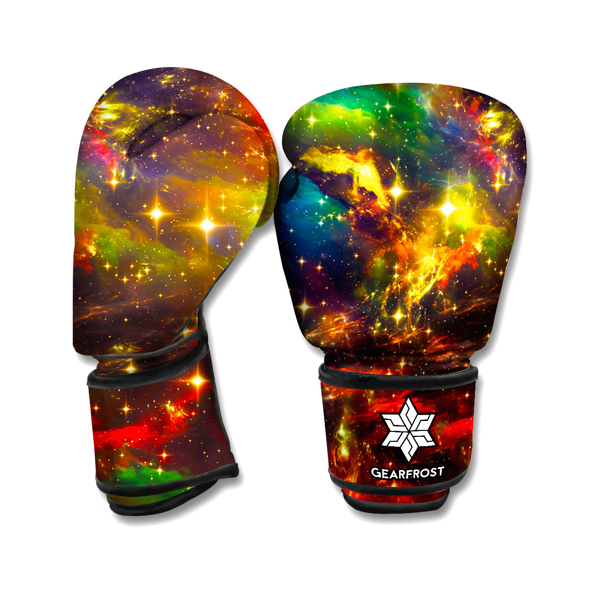 Colorful Universe Galaxy Space Print Boxing Gloves