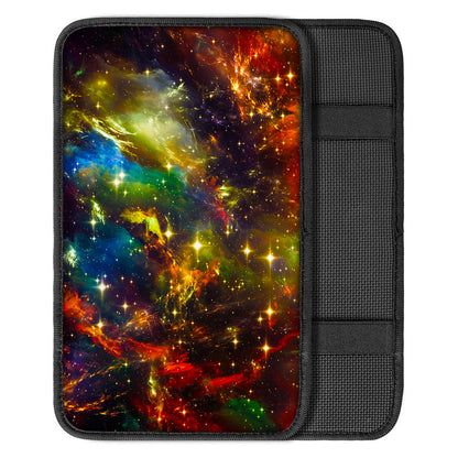 Colorful Universe Galaxy Space Print Car Center Console Cover