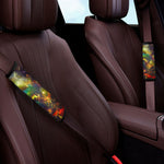 Colorful Universe Galaxy Space Print Car Seat Belt Covers