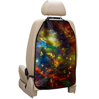 Colorful Universe Galaxy Space Print Car Seat Organizers