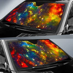 Colorful Universe Galaxy Space Print Car Sun Shade GearFrost