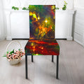 Colorful Universe Galaxy Space Print Dining Chair Slipcover