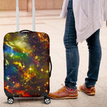 Colorful Universe Galaxy Space Print Luggage Cover GearFrost