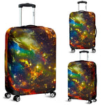Colorful Universe Galaxy Space Print Luggage Cover GearFrost