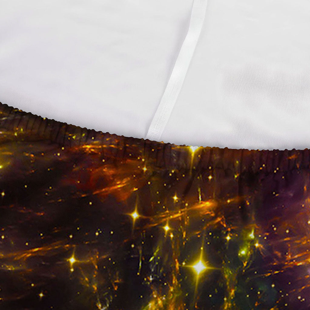 Colorful Universe Galaxy Space Print Sofa Cover