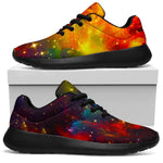 Colorful Universe Galaxy Space Print Sport Shoes GearFrost