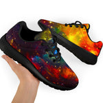 Colorful Universe Galaxy Space Print Sport Shoes GearFrost