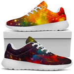 Colorful Universe Galaxy Space Print Sport Shoes GearFrost
