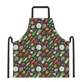 Colorful Vegetable Pattern Print Apron
