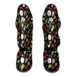 Colorful Vegetable Pattern Print Muay Thai Shin Guard