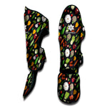 Colorful Vegetable Pattern Print Muay Thai Shin Guard
