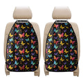 Colorful Watercolor Butterfly Print Car Seat Organizers