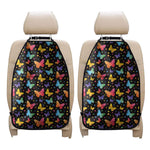 Colorful Watercolor Butterfly Print Car Seat Organizers