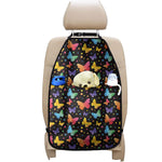 Colorful Watercolor Butterfly Print Car Seat Organizers
