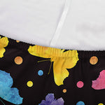 Colorful Watercolor Butterfly Print Sofa Cover