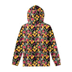 Colorful Watercolor Tulip Pattern Print Pullover Hoodie