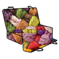 Colorful Wool Yarns Print Pet Car Back Seat Cover
