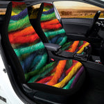 Colorful Yarn Print Universal Fit Car Seat Covers