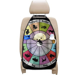 Colourful Chinese Zodiac Wheel Print Car Seat Organizers