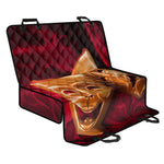 Comedy And Tragedy Theater Masks Print Pet Car Back Seat Cover