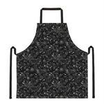 Constellation Galaxy Pattern Print Apron