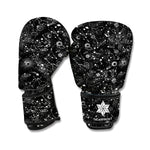 Constellation Galaxy Pattern Print Boxing Gloves
