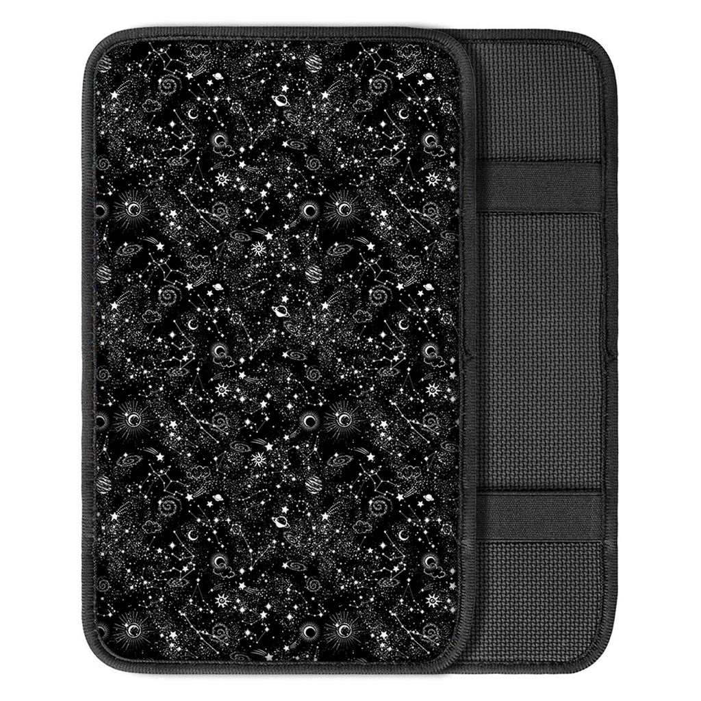 Constellation Galaxy Pattern Print Car Center Console Cover