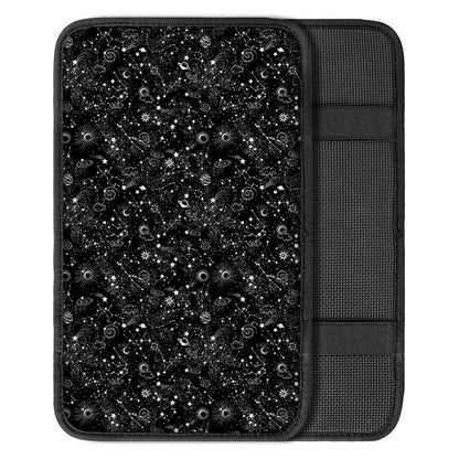 Constellation Galaxy Pattern Print Car Center Console Cover