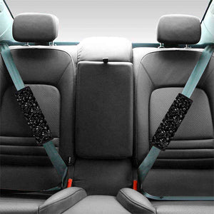 Constellation Galaxy Pattern Print Car Seat Belt Covers