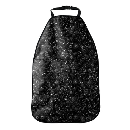 Constellation Galaxy Pattern Print Car Seat Organizers