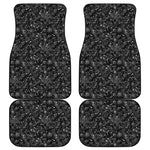 Constellation Galaxy Pattern Print Front and Back Car Floor Mats