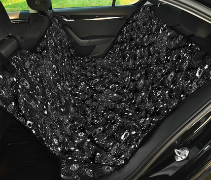 Constellation Galaxy Pattern Print Pet Car Back Seat Cover