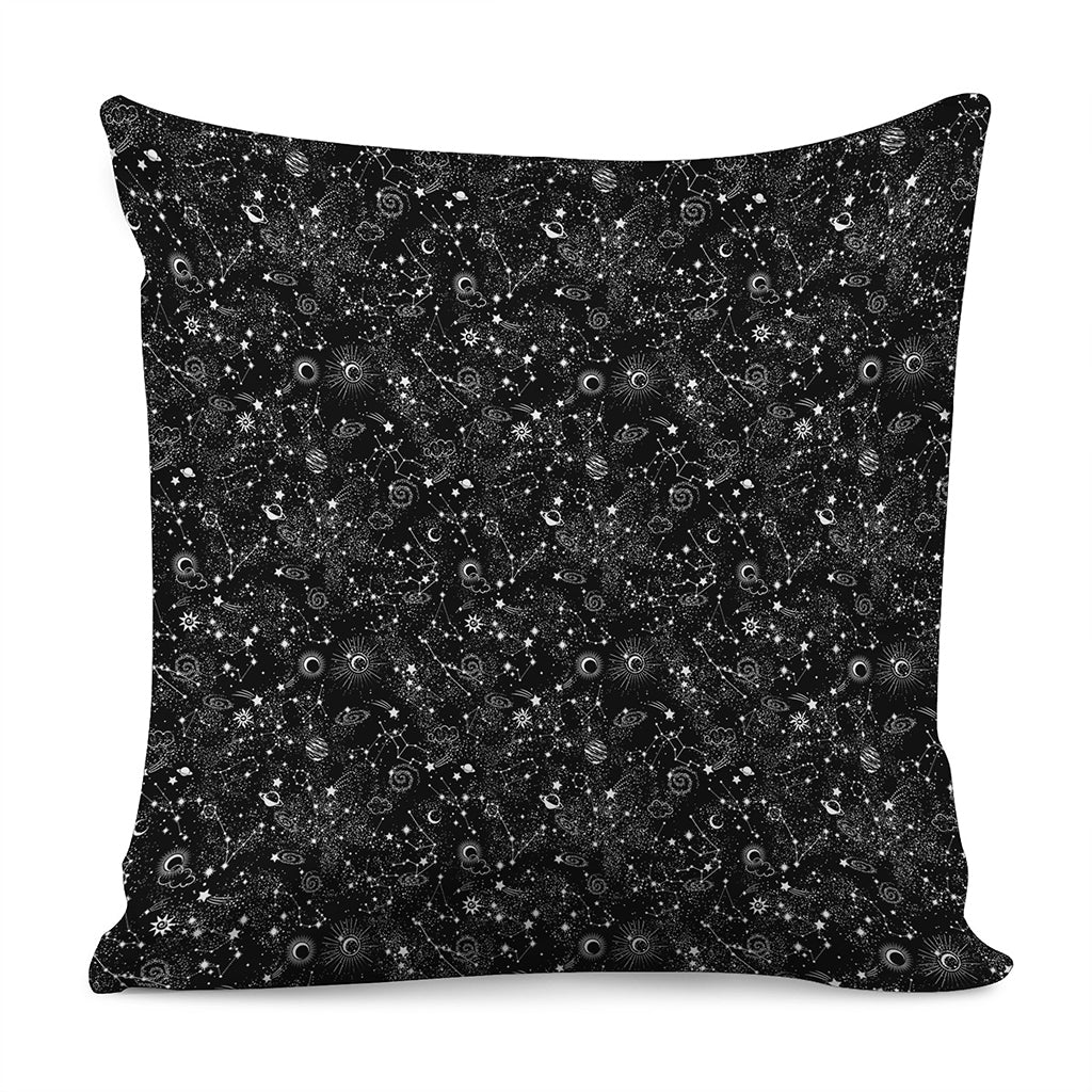 Constellation Galaxy Pattern Print Pillow Cover